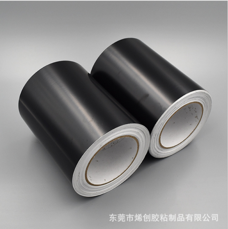 供应日本DIC PF-050H代替品可出售散料PET超薄单面遮光胶带 精密模切0.05mm