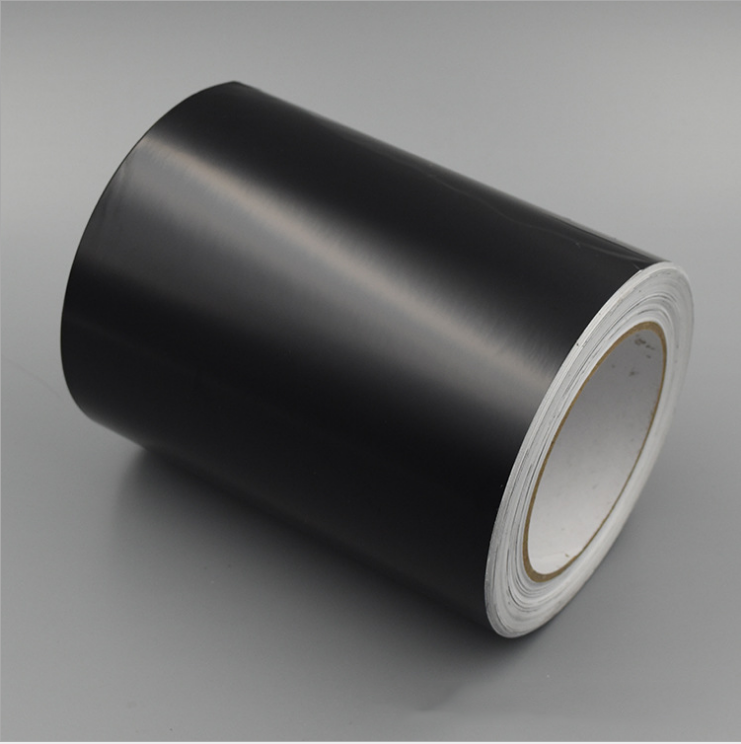 供应日本DIC LS-025H代替品PET聚酯超薄单面遮光胶带 精密模切0.05mm