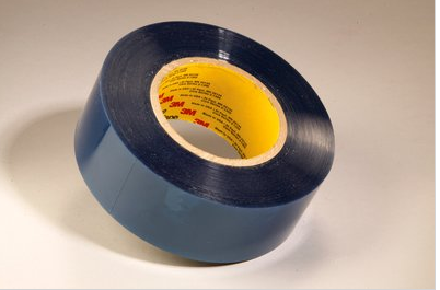 3M 8905聚酯蓝色胶带，1/2英寸 × 72码，塑料芯，每箱72卷