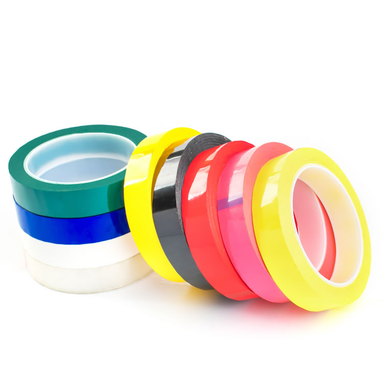 5S桌面定位标识彩色胶带 4D管理定置划线白板警示线红黄蓝色1-2cm