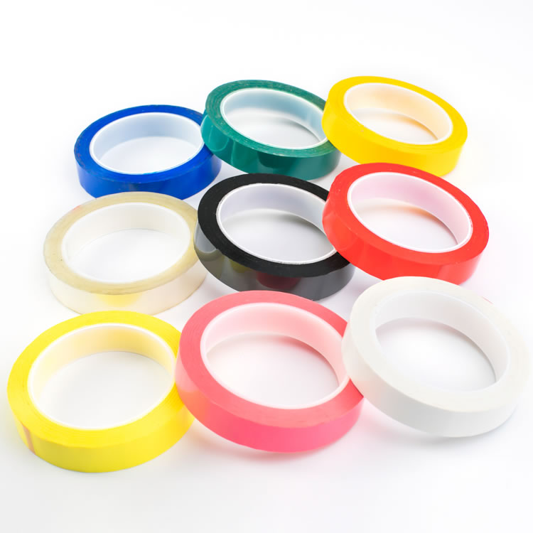 玛拉胶带 绝缘高温胶布透明pet聚酯彩色马拉麦拉胶带批发定制