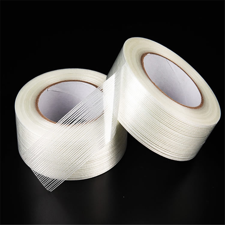 玻璃纤维胶带 /不残胶条纹玻璃纤维胶带 /QDL-TW-615