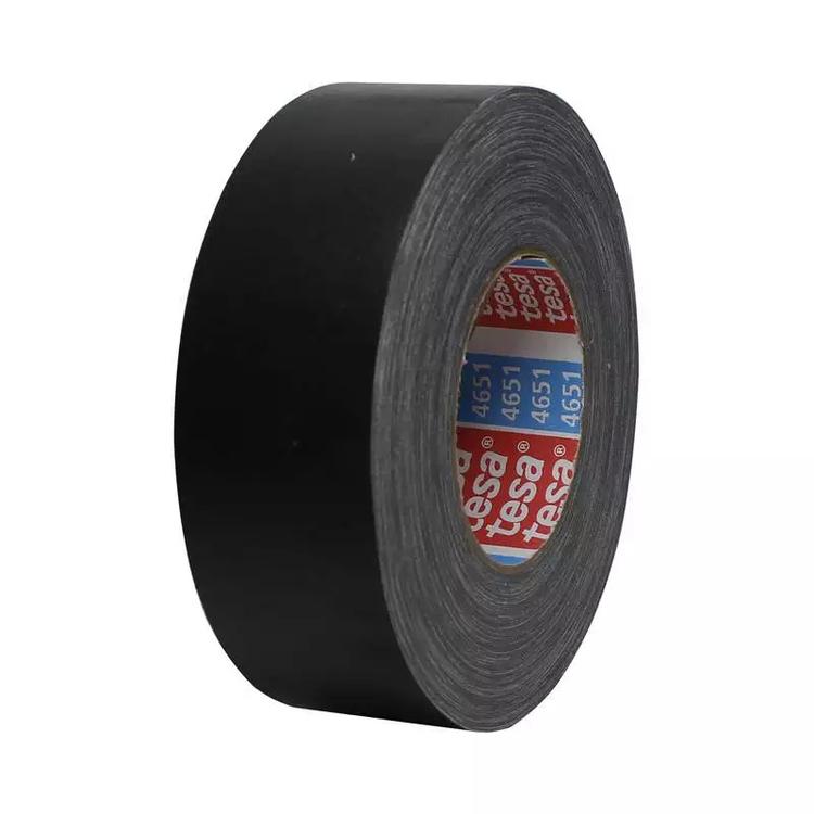 现货供应 德莎TESA4651 黑色 高品质丙烯酸涂层布基胶带