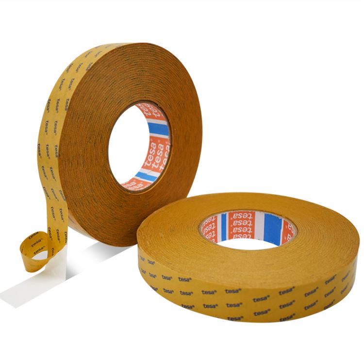 新款德莎68644/TESA68644半透明无纺布双面胶带/厚度0.1mm棉纸