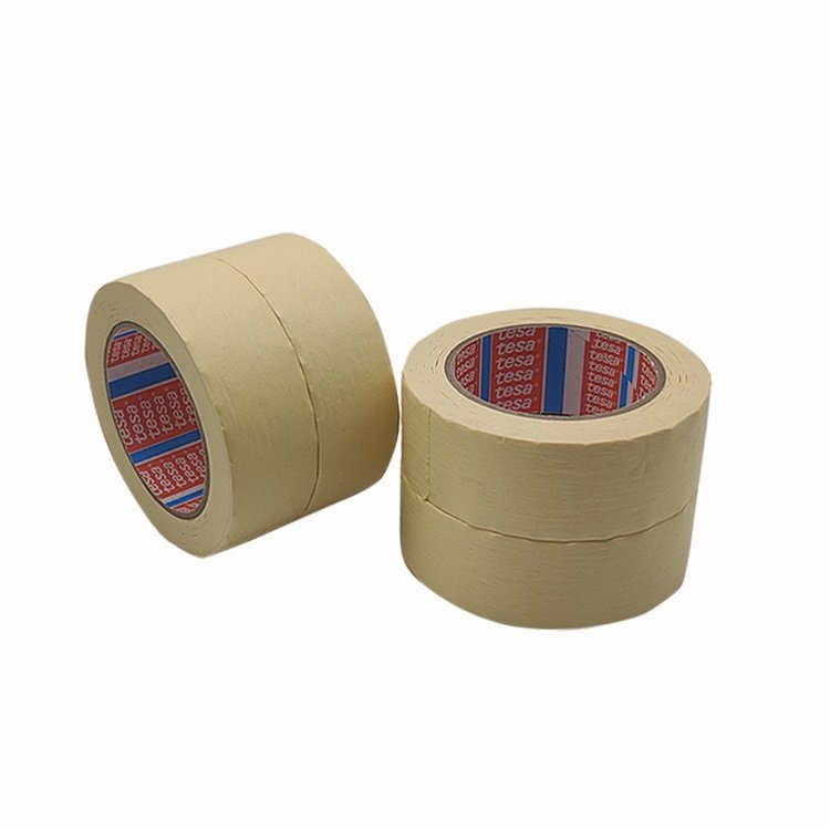 德莎tesa 4329 耐高温美纹纸胶带 汽车工业金属喷漆烤漆遮蔽保护