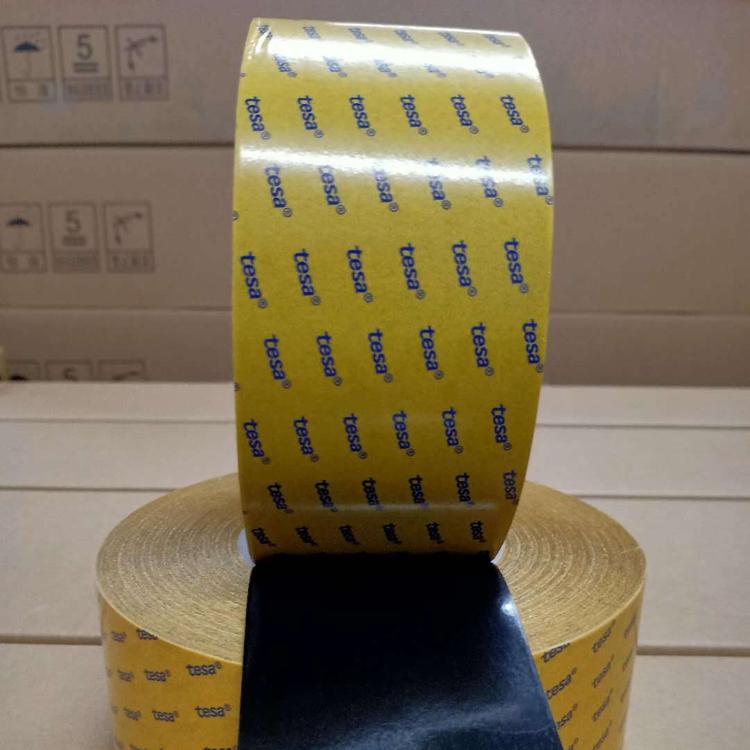 tesa德莎51926黑色pet双面胶 无痕高粘双面胶带 规格分切模切冲形