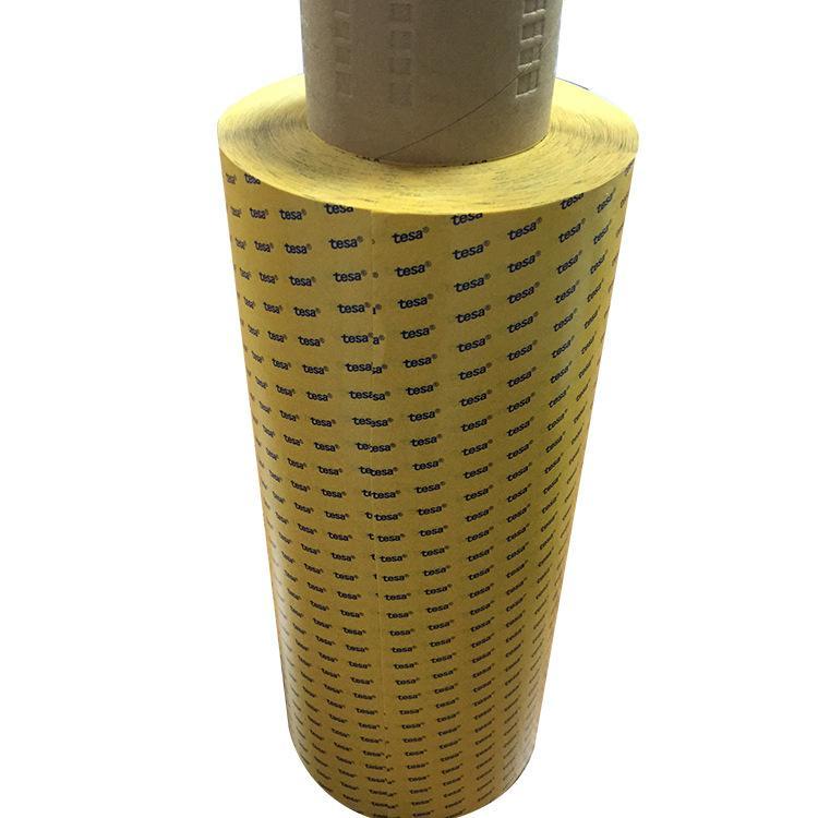 TESA/德莎61370透明PET抗推出高抗震强力高粘双面胶带 易模切冲型