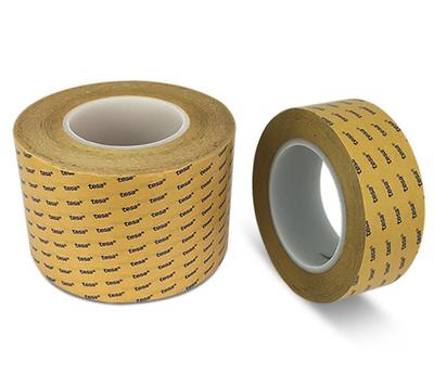 德莎tesa 61526透明PET双面胶带 AB双面胶带电子零件固定拼接高粘性异性双面胶