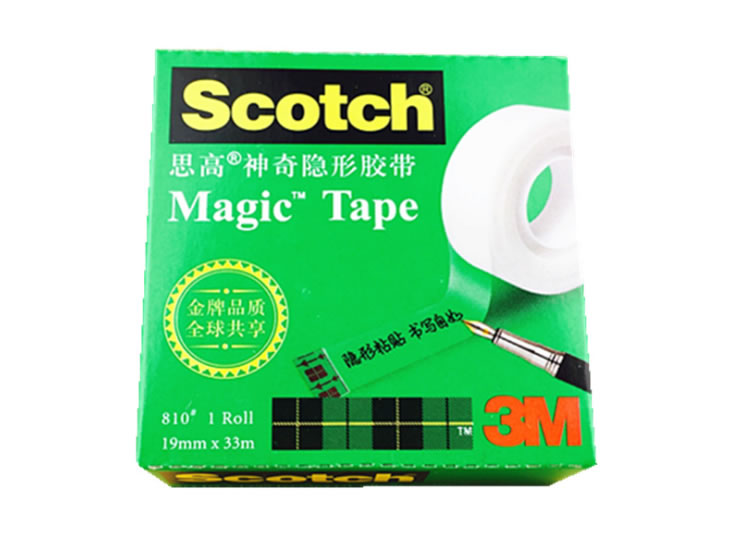 3M 思高® 隐形胶带,810-CQ33,19mmX33m 3M 思高® 隐形胶带,810-CQ33,19mmX33m