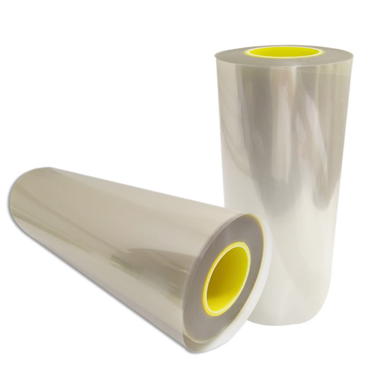 TERAOKA寺冈 7080#50代替品PET双面胶带 透明蓝膜显示屏PET双面胶 硅胶高透耐温双面胶0.11mm厚