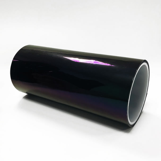 TERAOKA寺冈7641HF 0.03代替品黑色PET超薄双面胶带 黑色超薄pet双面胶遮光黑超薄双面胶带 纳米晶磁片石墨贴合0.03mm厚