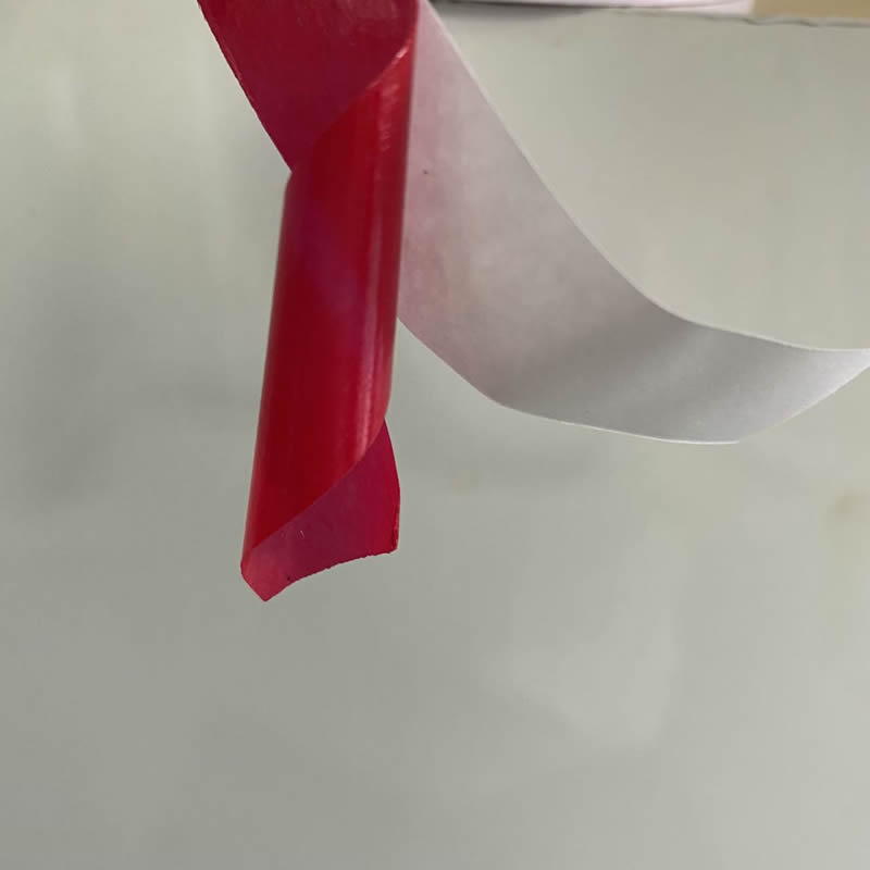 TERAOKA寺冈7560代替品无纺布双面胶带 不织布双面胶带无纺布双面胶带橡胶0.125红色双面胶