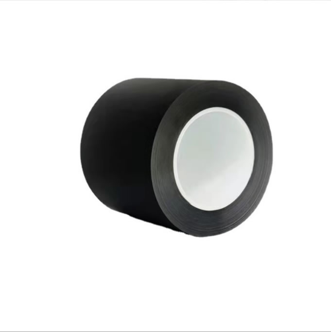 现货供应DICRTS85-S可出售散料 PET黑色遮光双面胶带精密模切 冲型 背胶