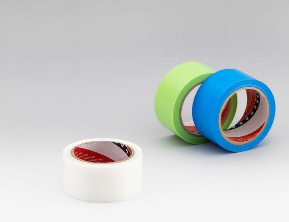 TERAOKA寺岗胶带 寺冈4100 养生胶带 易撕胶带捆扎标记遮蔽修补胶带易撕无痕不残胶防水自粘抗拉pe绿色0.13mm厚