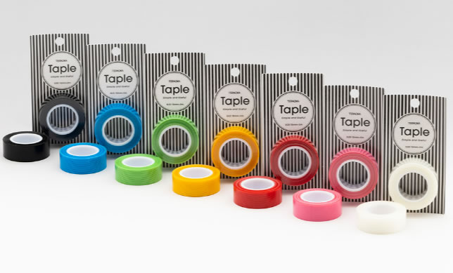 TERAOKA寺岗胶带 寺冈4145 彩色养生胶带 易撕胶带捆扎标记遮蔽修补胶带易撕无痕不残胶防水自粘抗拉pe绿色0.15mm厚