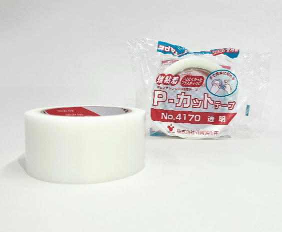 TERAOKA寺岗胶带 寺冈4170 彩色养生胶带 易撕胶带捆扎标记遮蔽修补胶带易撕无痕不残胶防水自粘抗拉pe绿色0.16mm厚