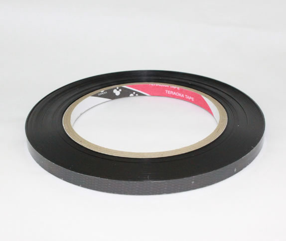 TERAOKA寺岗胶带 寺冈6372 遮光用聚酯薄膜胶带 液晶显示装置内部的遮光 固定需要遮光性和遮黑性的部件0.055mm厚