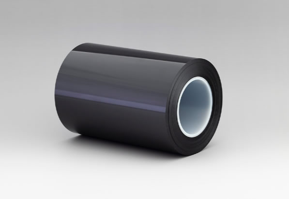 TERAOKA寺岗胶带 寺冈7622 黑色薄膜双面胶带 AB双面薄膜胶带 固定汽车显示器周围的零件 0.13mm厚