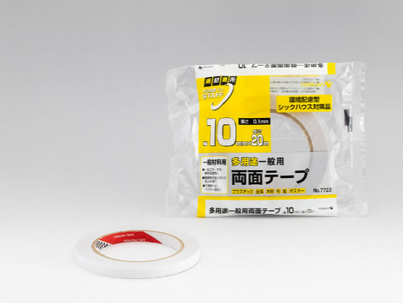 TERAOKA寺岗胶带 寺冈7733 低VOC薄膜双面胶带 AB双面薄膜胶带 固定汽车显示器周围的零件 0.1mm厚