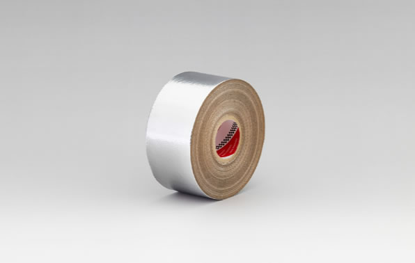 TERAOKA寺岗胶带 寺冈8290 铝玻璃布胶带 通风管道连接处的气密性 厨房设备的防水缝隙 0.25mm厚