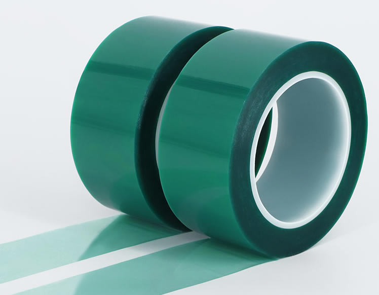 PET绿色高温胶带 线路板电镀线路板耐高温胶带批发电镀保护胶带PCB线路板汽车喷涂 烤漆 电鍍 耐热高温胶带