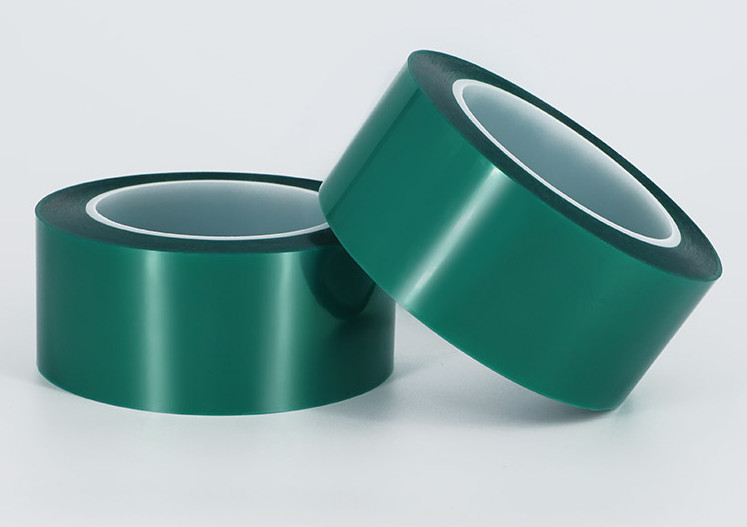 PET绿色高温胶带 PCB板电镀保护绿胶带喷涂遮蔽胶纸 烤漆 镀膜
