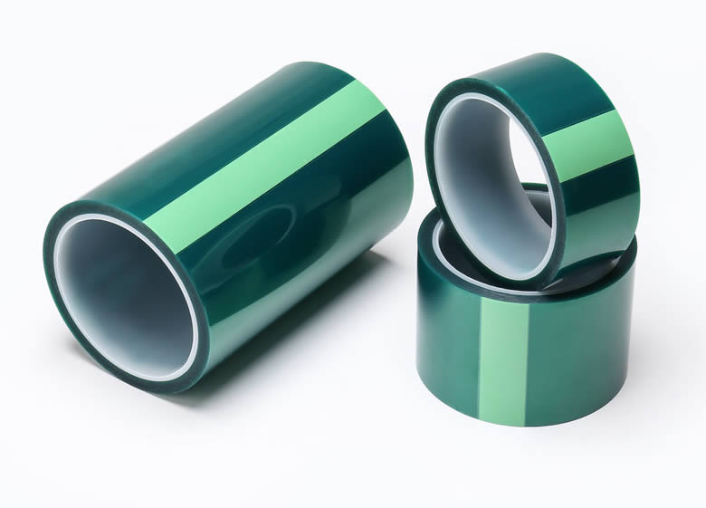 PET绿色高温胶带 线路板电镀线路板耐高温胶带批发电镀保护胶带线路板汽车烤漆 电鍍 耐高温胶带