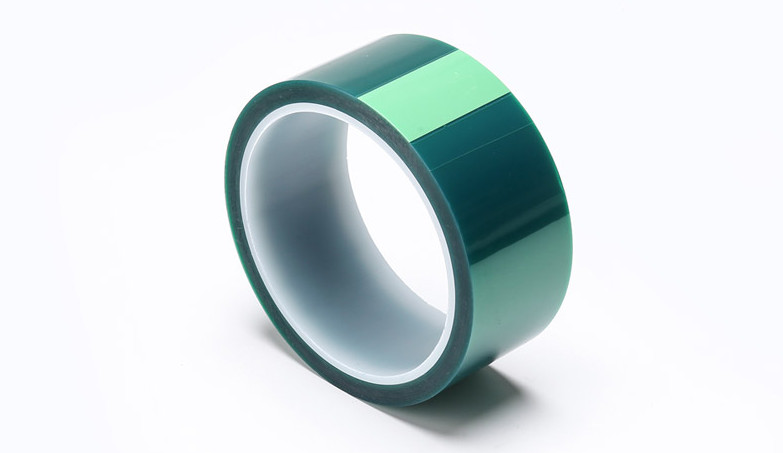 PET绿色高温胶带电镀喷漆 线路板 遮蔽保护 高温绝缘胶带耐200度