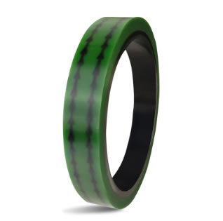 绿色带箭头PET防静电高温胶带