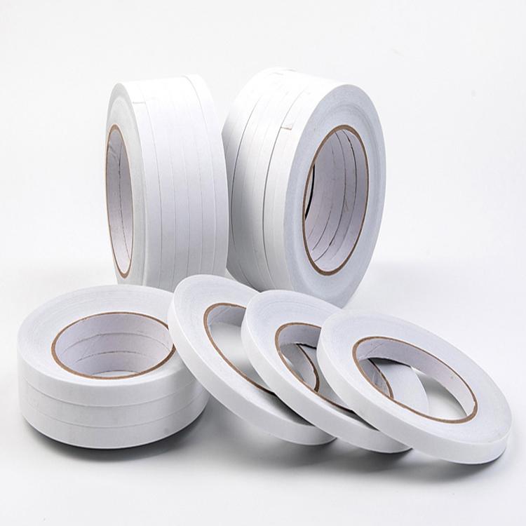 高强度棉纸胶带QD6A-YX-014 铭板双面胶带 薄膜开关双面胶带