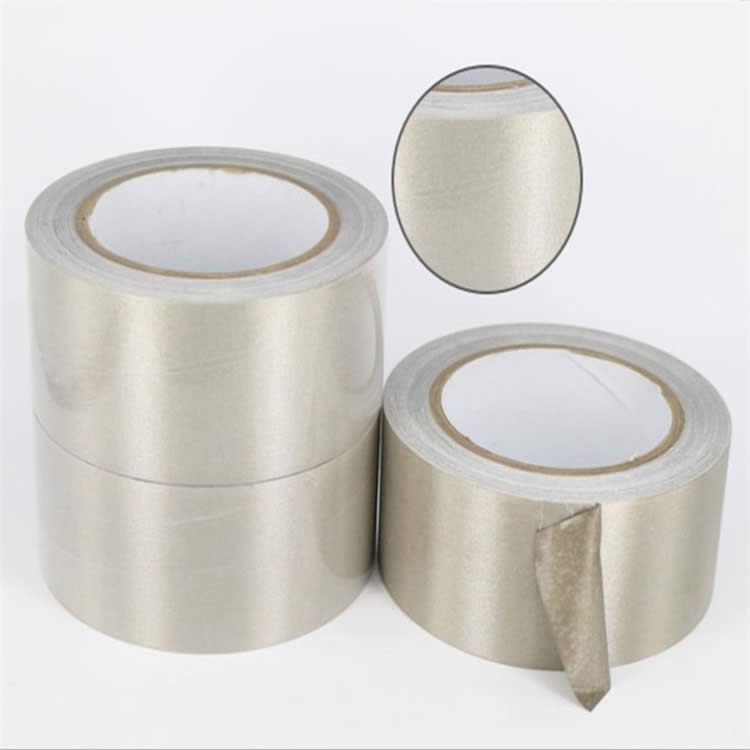 单面胶导电胶带铜镍纤维抗干扰屏蔽隔离电磁波导防辐射导电布胶带