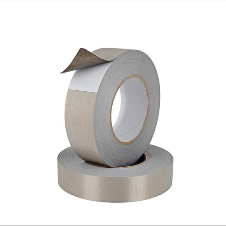 双面 单面带胶导电胶布银色平纹双面导电布胶带 高级材料屏蔽胶带 双面 单面带胶导电胶布银色平纹双面导电布胶带 高级材料屏蔽胶带