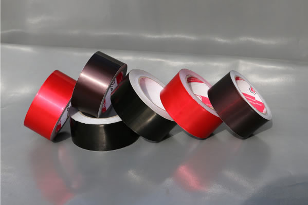 黑色铝箔胶带503 地铁站地下商场吸光缠绕带